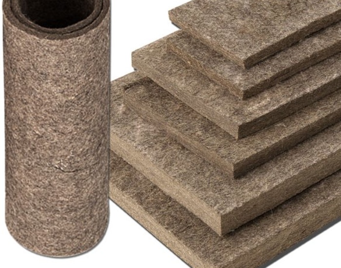 Войлок грубошерстный 10+/-2 мм