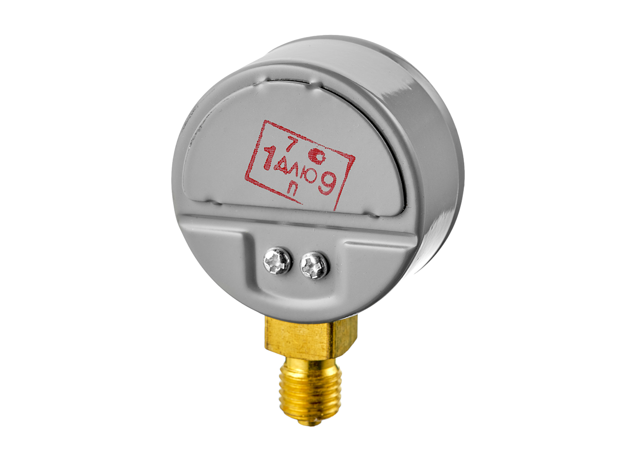 Манометр М12х1,5 ацетиленовый 0-4,0 МПа
