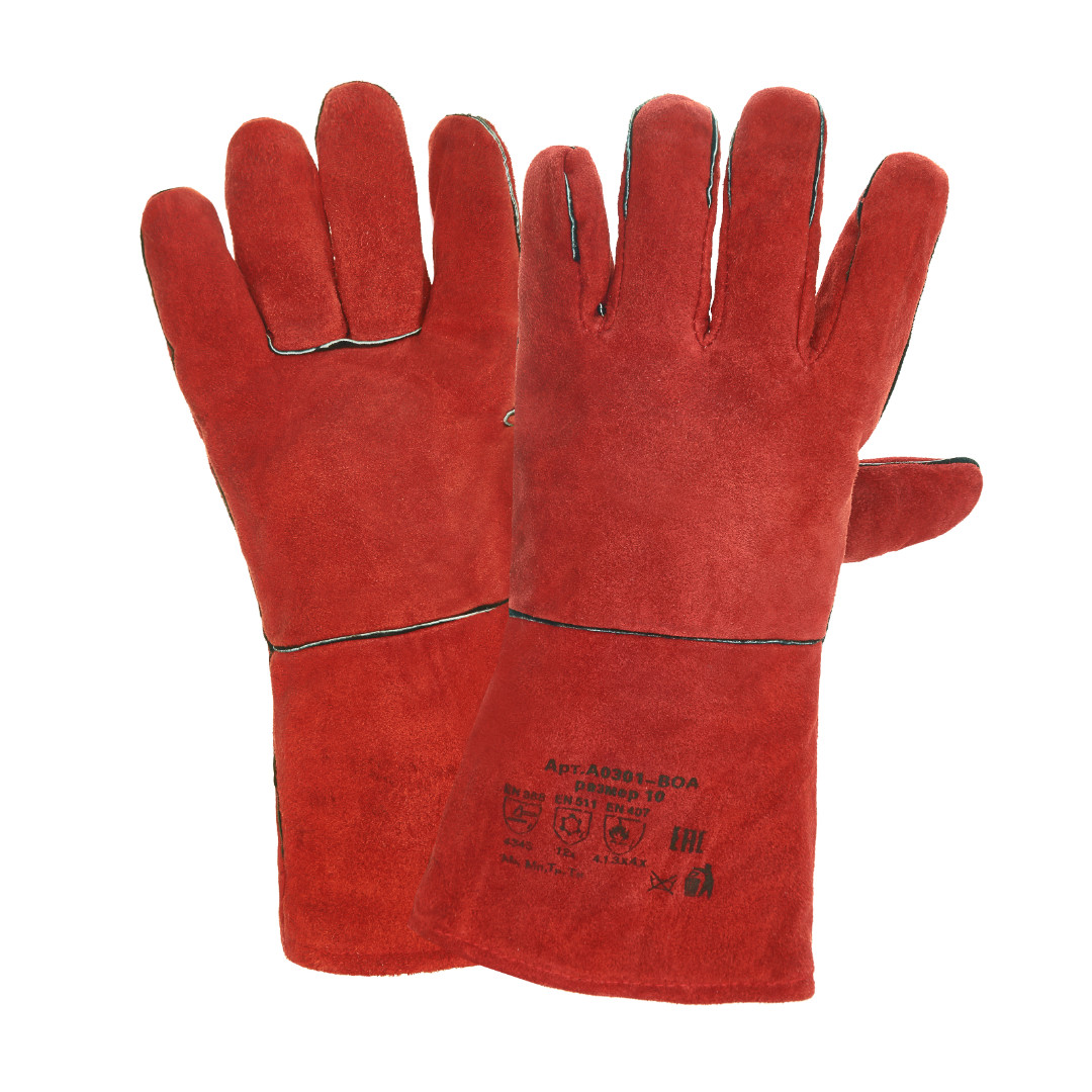 Краги спилковые Трек Стандарт